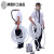 定制电动送风式长管呼吸器 防尘防毒面罩面具单人电动送风式长管呼吸 双人电动呼吸器(10米)