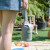 象普（SHINPUR）不锈钢焖烧杯女保温饭盒学生食物罐上班族便携焖烧壶宝宝焖粥带饭 苹果绿-520ML