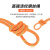 SHANDUAO 钢丝芯安全绳 高空作业带钢丝保险绳 户外防坠落保护绳SD276 16mm钢丝绳双钩(80米)