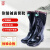 安全牌（AN QUAN PAI）高筒雨靴 耐油耐酸碱 防水防滑  工地雨鞋 钓鱼水鞋ZH001 45码 