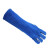 威特仕 10-2054 彩蓝色长袖筒款46cm 耐磨隔热耐撕裂劳保手套 防刺穿焊工作业手套-XL*1副