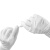 橡树一次性乳胶手套 口腔牙科实验室药用天然橡胶手套 有粉15双/盒 8号