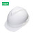 MSA梅思安 安全帽 白色PE带透气孔帽壳 超爱戴帽衬 PVC吸汗带 D型下颏带 10167234