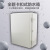 哲期合页塑料电箱 明装配电箱基业箱户外防水箱ABS塑料控制柜箱仪表箱 600*500*220（白灰盖）