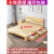 实木床 床 双人床单人床.5米小户型1.2家具经济型现代简约经济型木床01 30高无抽 1000mm*1900mm  框架结构
