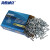海斯迪克 抽芯铆钉DIN7337 A型开口型扁圆头蓝白锌4×13（100支）