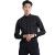中神盾7506 男女装新款衬衫职业装 （1-9套） 黑色 38码