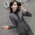 慕淘 职业装女套装新款时尚气质名媛灰色高端西装女总裁西服正装工作服 单件灰色外套 S