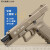高恩野牛格洛克G17软弹玩具枪成人cs合金男孩儿童手炝可发射器模型 专业版格洛克G17高配-沙色