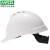 梅思安 电力安全帽 V-Gard 500 ABS加厚印刷款 白色 1顶 起订量10顶