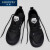 法帕（FARCOPPA）轻奢品牌男鞋透气网面鞋男运动百搭男士夏季休闲鞋 黑色 38