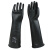 ME104橡胶防化手套工业耐酸碱黑色加长加厚防腐蚀耐浓硫酸 氯丁橡胶29-500 XL