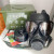 FMJ05防毒面具 防毒烟毒雾化学实验生化核污染辐射防尘病毒87式 整套 面罩+滤毒罐+挎包+盒子 其他