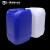 塑料堆码桶蓝色方桶10L白色化工原料试剂液体储存桶5L25L30升 10L（蓝色）
