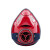 定制T01C电焊打磨防粉尘异味防毒面具喷漆甲醛面罩 TW01SC瞩目正红面罩无滤盒