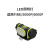 迅安电焊面罩便携式LED照明灯多种调光模式强光超亮焊工防护烧焊焊帽头灯 黄绿色