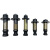 定制螺杆自吸泵水泵配件大全螺杆式单相防爆套70w吸水泵0w70w 280直筒反丝1个装