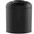 定制时尚大号无盖垃圾桶 商用洗手间 奶茶店擦手纸桶直投圆形黑色 GPX-180黑色