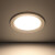 佛山照明 筒灯LED天花灯吊顶射灯嵌入式玄关灯2.5寸三色可调光5W白玉银边 量大定制
