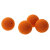 蜗壳管道凝汽器清洗海绵胶球金刚砂胶球橡胶剥皮海绵球25mm（100个）YY-6781