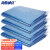 海斯迪克 HK-407 商用彩色大号垃圾袋 分类袋加厚塑料平口袋 蓝色（50个）60*80cm