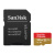 闪迪（SanDisk）micro SD 支持4K高速拍摄 TF手机存储卡运动相机V30 无人机相机卡 A1 U3  100MB 32G +USB2.0 TF读卡器