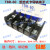 接线端子TBR-5-10-20-30-45-60-100A组合式卡导轨单层端子排 TBR-60 一盒50位 铁导件 铁导件