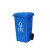 标燕【灰色垃圾桶100L】四色垃圾分类垃圾桶大号商用户外环卫带盖公共场合大容量ZTT-LJT0019