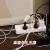 立式塔形插座多功能带USB充电办公多孔排插LED台灯带线插线板 3层-普通款【3.9米】T3