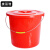 康丽雅 K-2293 带盖塑料清洁提水桶 物业清洁多功能水桶储水桶清洁桶 带盖7L