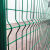 铁朝代 桃型柱护栏网别墅小区围墙护栏工厂隔离围栏高速公路防护网隔离网 5毫米*0.8米高*2.5米宽一网一柱