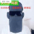 礼丝汀帆布面罩电焊工面罩护脸电焊眼镜头戴式二保焊焊工护脸 1个灰普通款帆布面罩
