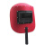 尔苗  手持式包边红纸电焊面罩 1.5mm头戴式变光半自动电焊防护面罩 红色 均码 