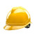 千惠侬V型安全帽男工地领导新国标ABS建筑夏季透气电力绝缘定制 白色V款一键式帽衬
