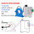 交流电流变送器一体式穿孔互感器单三相电量RS485 AC100A转4-20mA AC0-1000A转4-20mA组合（50mm）