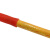 海斯迪克 hkd-127 高粱笤帚红帽木柄工厂车间地面清洁环卫扫帚清洁耐用扫把