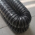 楷赫 高温硫化管 耐高温硅胶软管通螺旋风管排风管热风管 黑色内径42mm*4米（4米1根）