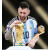 傲禧2022世界杯三星3星阿根廷球衣10号梅西足球服套装 三星球迷版球衣不印号 XXL