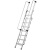 磐筱阁楼楼梯高扶手安全家用爬梯折叠专用梯子上房顶可定制伸缩 平板3步标准适用0.75-0.95米