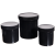 塑料瓶广口直身瓶涂料黑色罐HDPE塑料瓶瓶塑料1502F2502F3002F500 白色1000ml