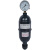 UPVC/PVC空气室式脉冲阻尼器缓冲罐计量泵专用DN/15/20/25/32/40 DN20(0.9L)+压力表