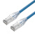 千天（Qantop）QT-WP22L 六类非屏蔽网络跳线 工程级CAT6类网线 5米纯铜成品网线蓝色