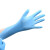 安赛瑞 加厚型一次性丁腈手套(100只装)无粉手套 厚约0.08mm M/蓝色882 28894