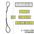 奕多美 插编钢丝绳起重吊装双扣吊索具编头子起重工具钢丝绳 YDM-GSS-026 24毫米5米 
