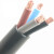 津远华ZC ZRRVV4阻燃护套四芯国标铜控制信号电缆线 4芯2.5平方1米价格25米起售