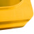 简厚 厨余分类垃圾桶大号厨房户外商用医疗干湿分离蓝色灰色绿色加厚全国标准分类塑料垃圾桶 黄色挂车款80L