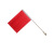 飓开 灯杆国旗工字旗 户外防水红旗 5号不锈钢斜插旗杆套餐 一个价 
