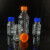 高硼硅蓝盖丝口试剂瓶螺口化学试剂瓶刻度密封玻璃样品瓶 250ml/普料 蓝盖