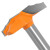 稳斯坦 W788 (1个)橱柜门板刀 门板花线刀板刀修边机门板刀镂铣刀 1号门板刀1/4柄橘色