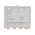 稳斯坦 WST054 磁性标签卡 标识牌 货架仓库管理卡 带齿轮物料卡 仓位计数卡 (红四轮特强磁6.5*10)
